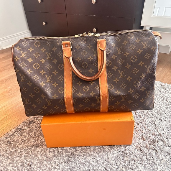 ✨🎉❌SOLD❌Vintage Louis Vuitton Keepall 45 - Picture 3 of 16